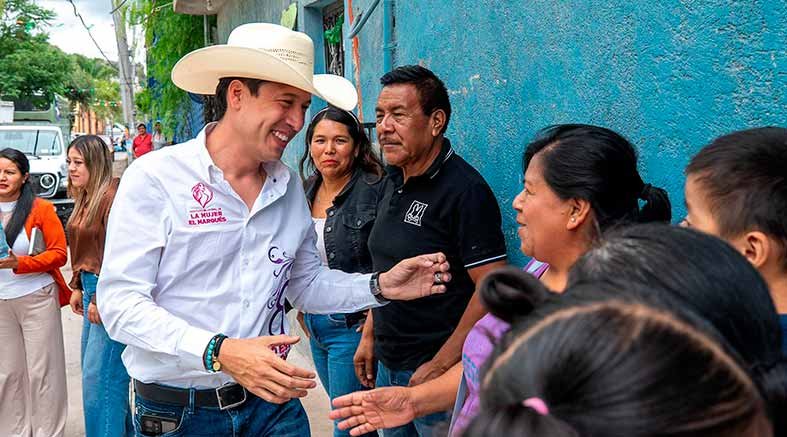 Rodrigo Monsalvo fortalece infraestructura pluvial y vial de La Cañada 2 infraestructura pluvial