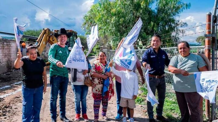 Rodrigo Monsalvo arranca obras de infraestructura en El Marqués 1 obras de infraestructura