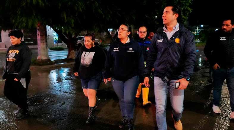 Atención por lluvias en Villas de Santiago 4 Atención por