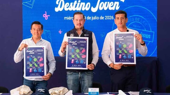 Presentan el programa "Destino Joven 2026" en Corregidora 1 Destino Joven