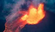 El volcán