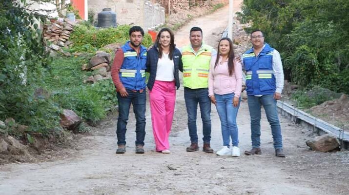 Obra de urbanización en Huimilpan 1 Obra de urbanización