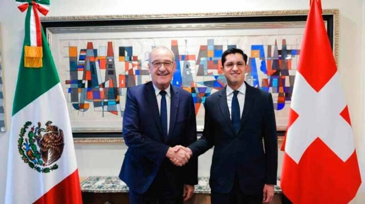Presidente de Suiza inicia visita oficial a México 1 Presidente