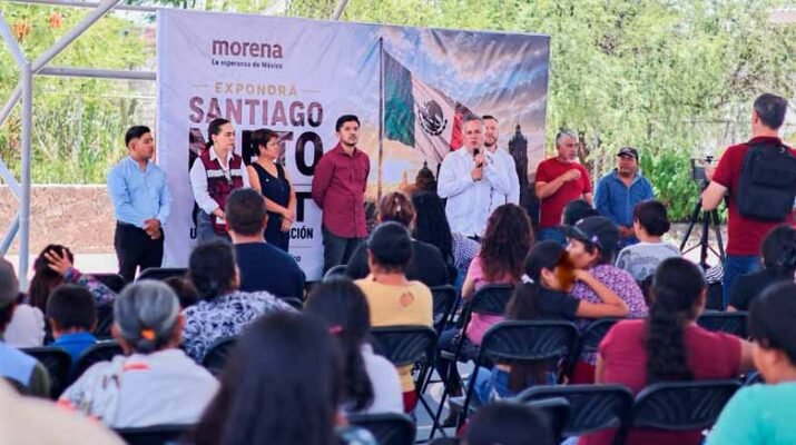 Santiago Nieto se compromete a gestionar infraestructura para Tolimán 1 Santiago Nieto se