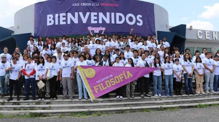 Pláticas de bienvenida en la UAQ 1 de bienvenida
