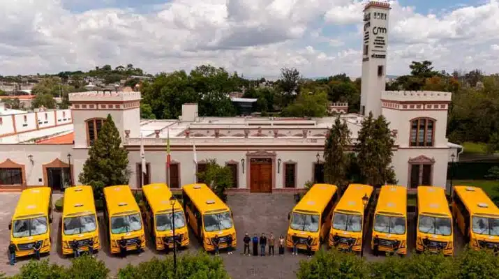 Rodrigo Monsalvo fortalece Transporte Escolar Gratuito en El Marqués 1 fortalece Transporte