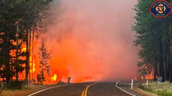 EE.UU. declara emergencia por incendios sin control en el noroeste 1 EE