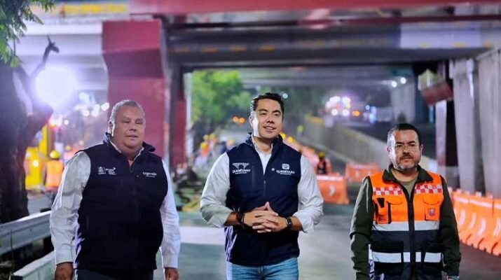Habilitan 7 carriles en Bernardo Quintana tras actualización vial 1 Habilitan 7