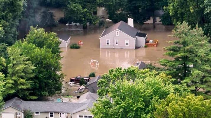 Indiana vive las peores inundaciones en 30 años 1 Indiana