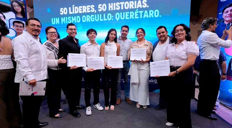 Impulsan talento joven en Querétaro con "Líderes que Inspiran" 4 Líderes que