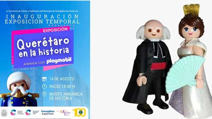Corregidora invita a exposición “Querétaro en la Historia con Playmobil” 1 Playmobil