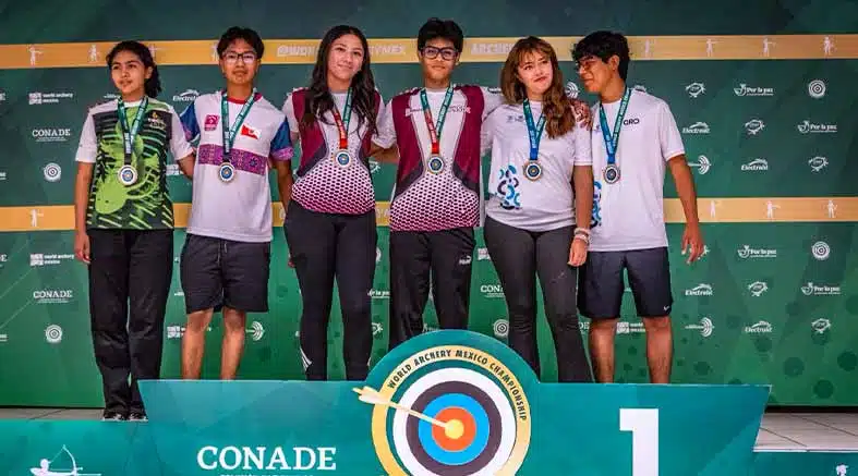 Queretanos lideran medallero del Campeonato Nacional de Tiro con Arco 2026 2 Queretanos lideran