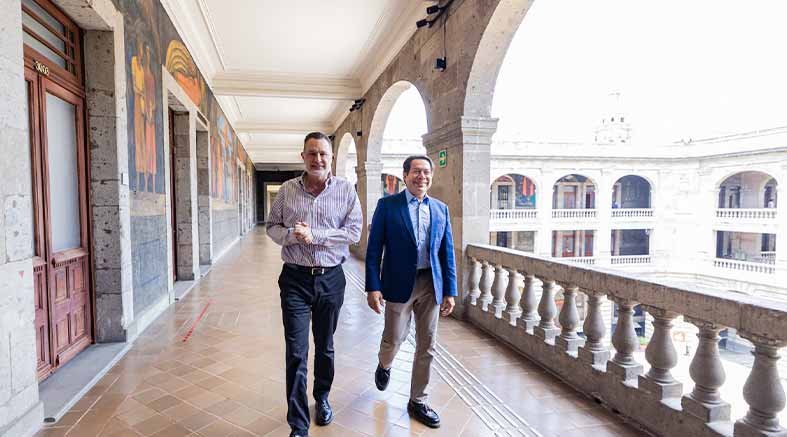 Revisan Kuri y Mario Delgado avances en protección de infancias 3 Revisan Kuri