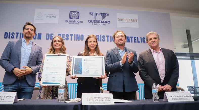Querétaro: Centro Histórico es Destino Turístico Inteligente 2 Turístico Inteligente