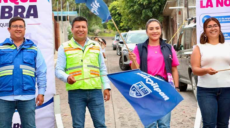 Arranca obra de electrificación y alumbrado en La Noria 2 electrificación