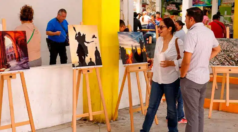 Lleva Municipio de Querétaro exposición itinerante de fotografía a mercados 2 fotografía a