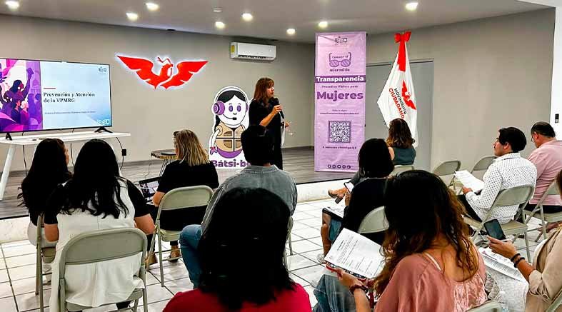 IEEQ capacita a partidos políticos sobre violencia política de género 4 política de