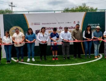 Entregan cancha