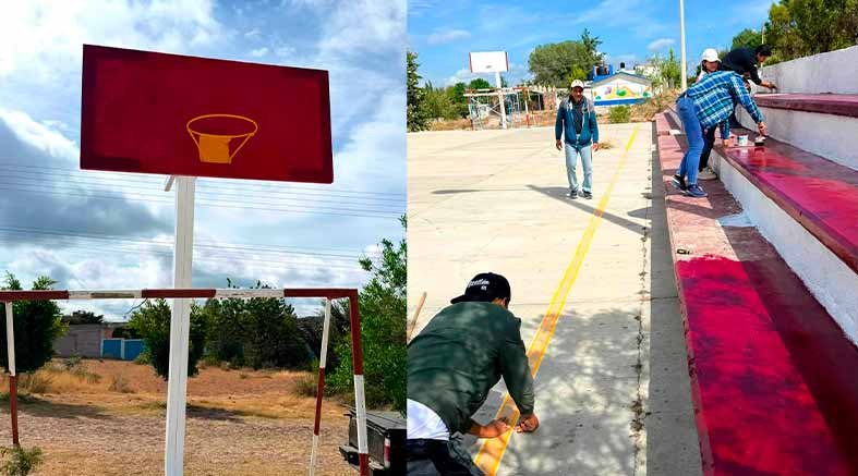 Rehabilitan espacios deportivos y públicos en Guanajuatito 4 Guanajuatito