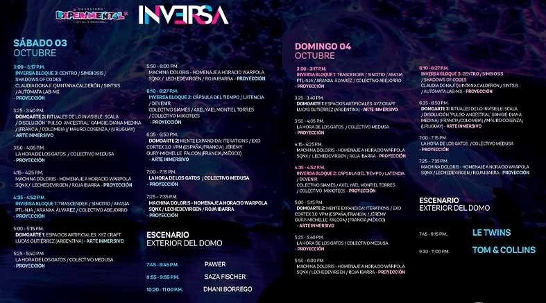 Municipio de Querétaro presenta INVERSA Festival Querétaro Experimental 2026 4 INVERSA Festival