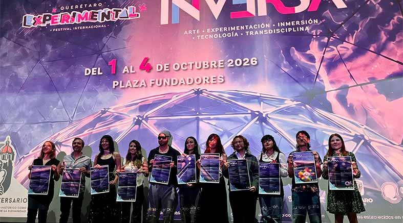 Municipio de Querétaro presenta INVERSA Festival Querétaro Experimental 2026 5 INVERSA Festival