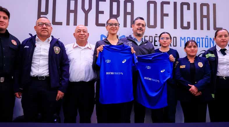 Presentan playera