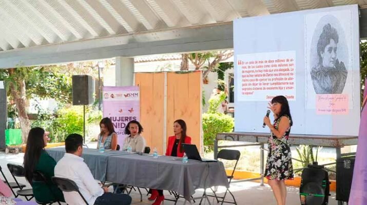 Compromiso contra la violencia política de género en Ezequiel Montes 5 contra la violencia