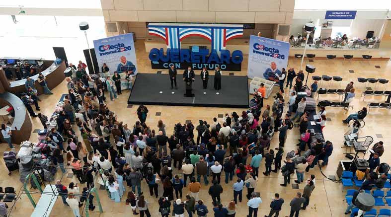 Municipio de Querétaro pone en marcha la Colecta Invernal 2026 “Cobijando Corazones” 2 Colecta Invernal