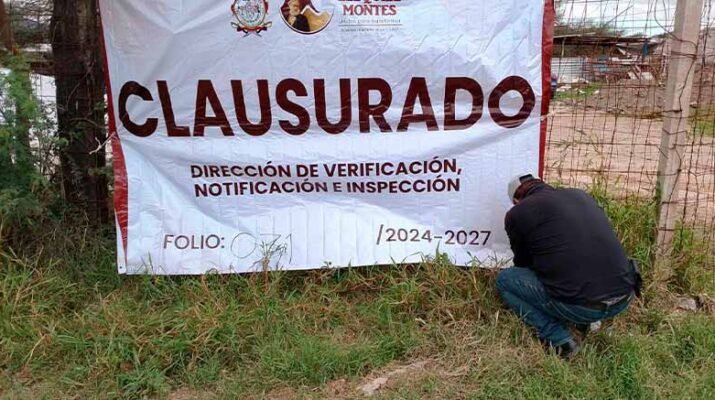 Acciones de inspección y clausura temporal preventiva en Ezequiel Montes 1 clausura-temporal