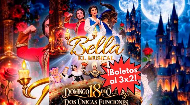 Llega “Bella, El Musical” al Teatro de la Ciudad con producción de primer level 3 primer level